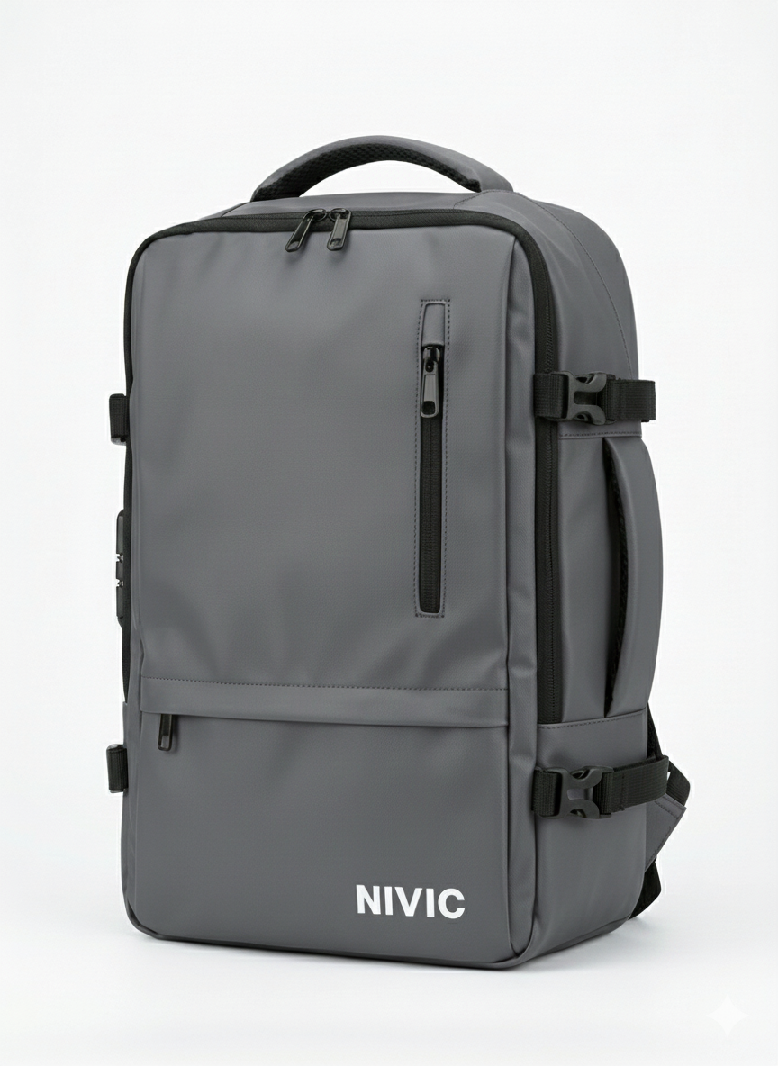 Mochila Nivic Gris